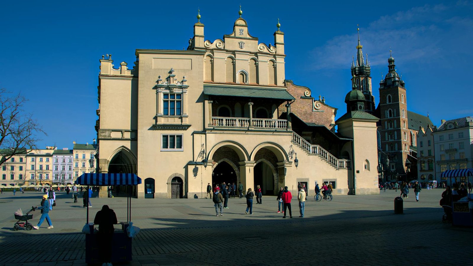 Kraków's Market Square, a cultural hub in Poland