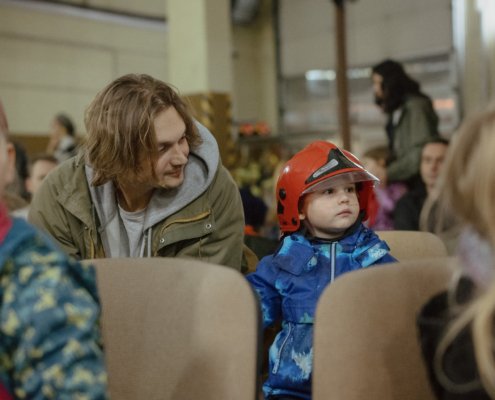 Czytanki po zachodzie słońca w remizie strażackiej